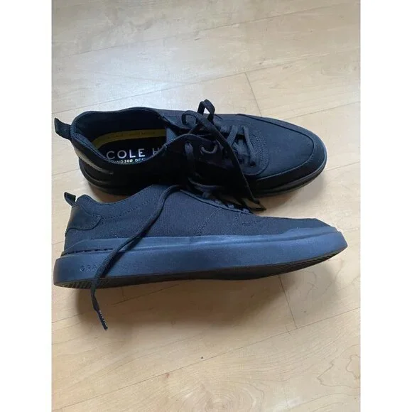 Cole Haan BNWOT GrandPro Rally Canvas black Sneaker Womens Size 10 NEW - Picture 3 of 9